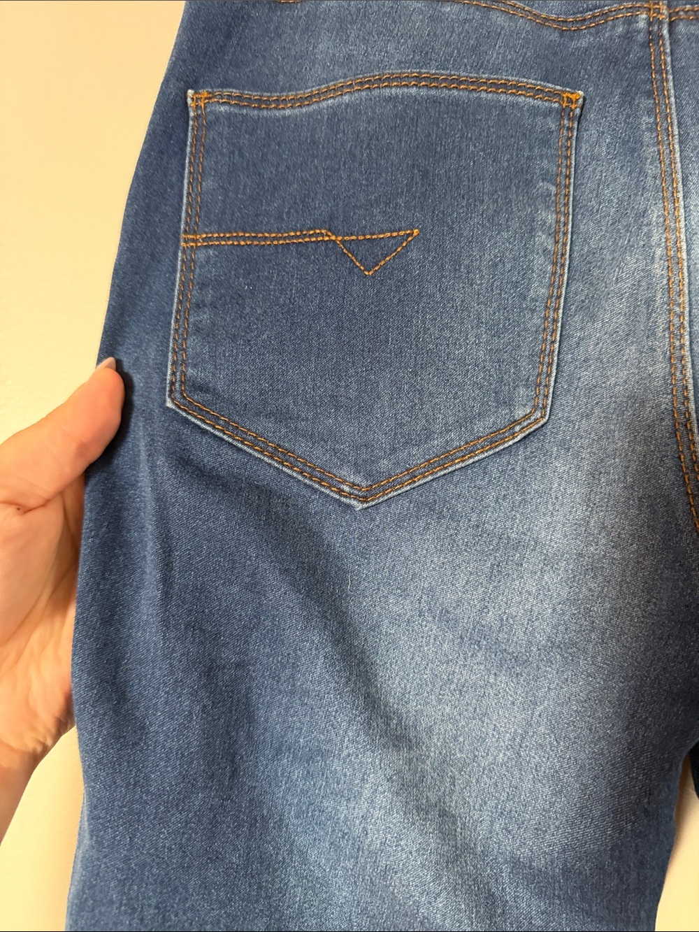 Noisy May Lucy Dark Blue High-Waist Jegging Skinny Jeans size S/M - Picture 9 of 10
